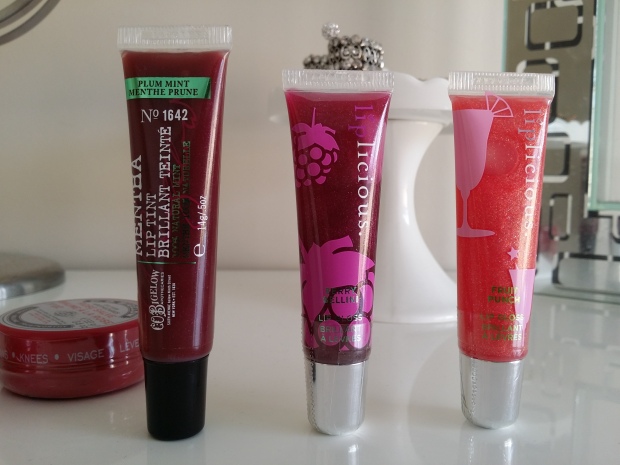 Bath and Body Works lip products